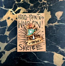 'Shroomy Croon' WOOD PIN