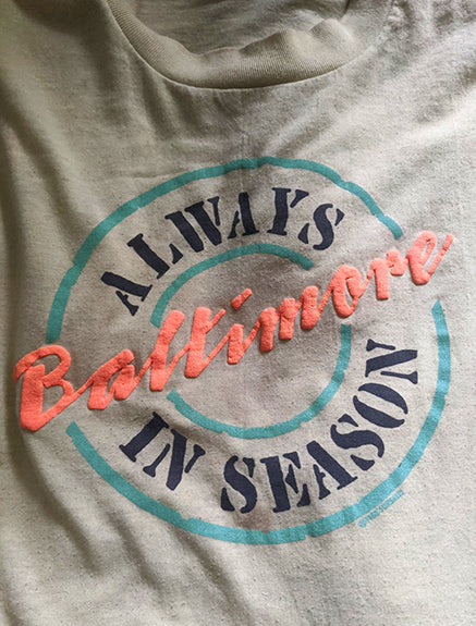 'Baltimore in Season' VINTAGE T-SHIRT