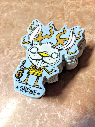 'jack' the jackalope STICKERS